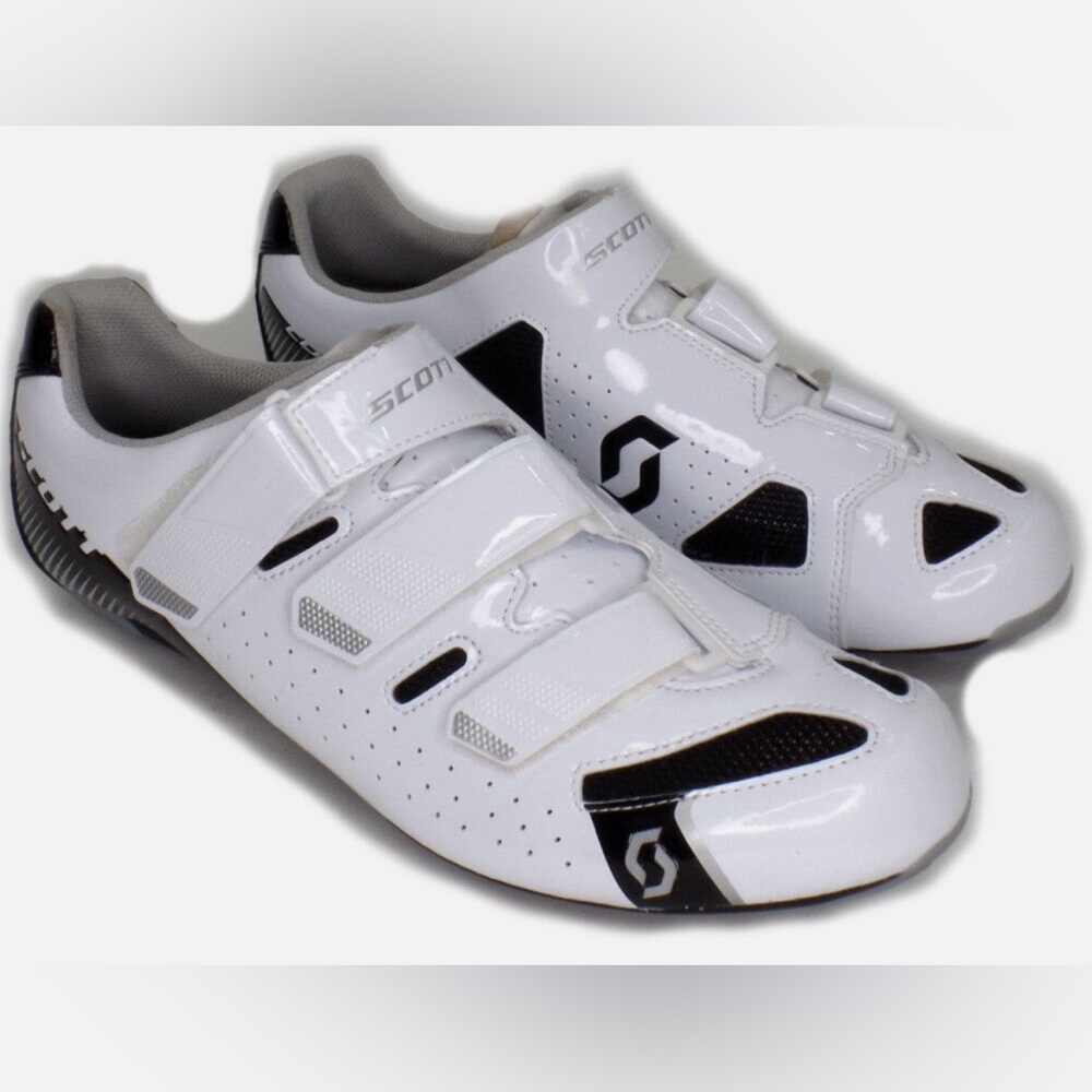 Scott Road Comp Lady Gloss White/Gloss Black Size 6.5 US/ 38 cycling shoes